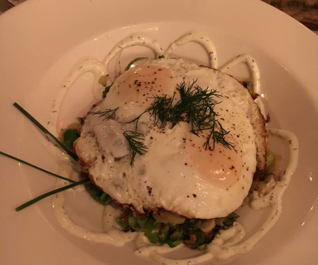 Brussel Sprout Hash at Tanner Smiths